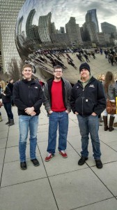 Heating & Air Conditioning Engineering Technology students Kevin Clausen, Jared Courtney and Bill Bobick attended the 2015 ASHRAE Winter Conference Student Program and AHR Expo in Chicago, Ill., Jan 24-26. 
