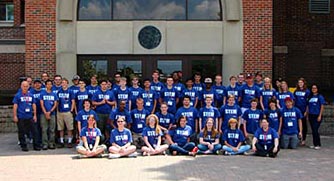 Group shot of STEM Camp students