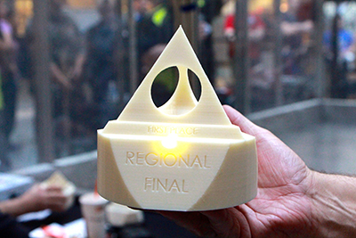 Regional final award/trophy