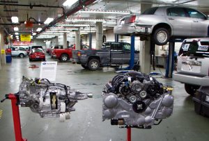 A photo of Dunwoody's Automotive Lab