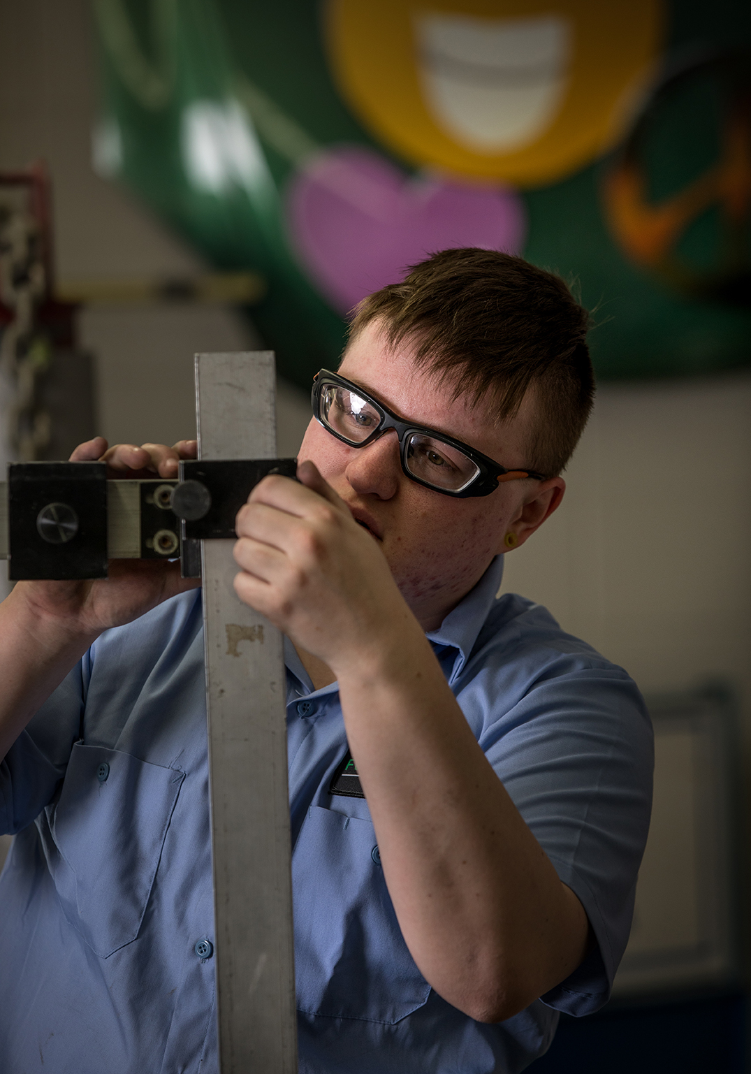 Academic Excellence Winner Em McKenzie, Automotive Collision Repair