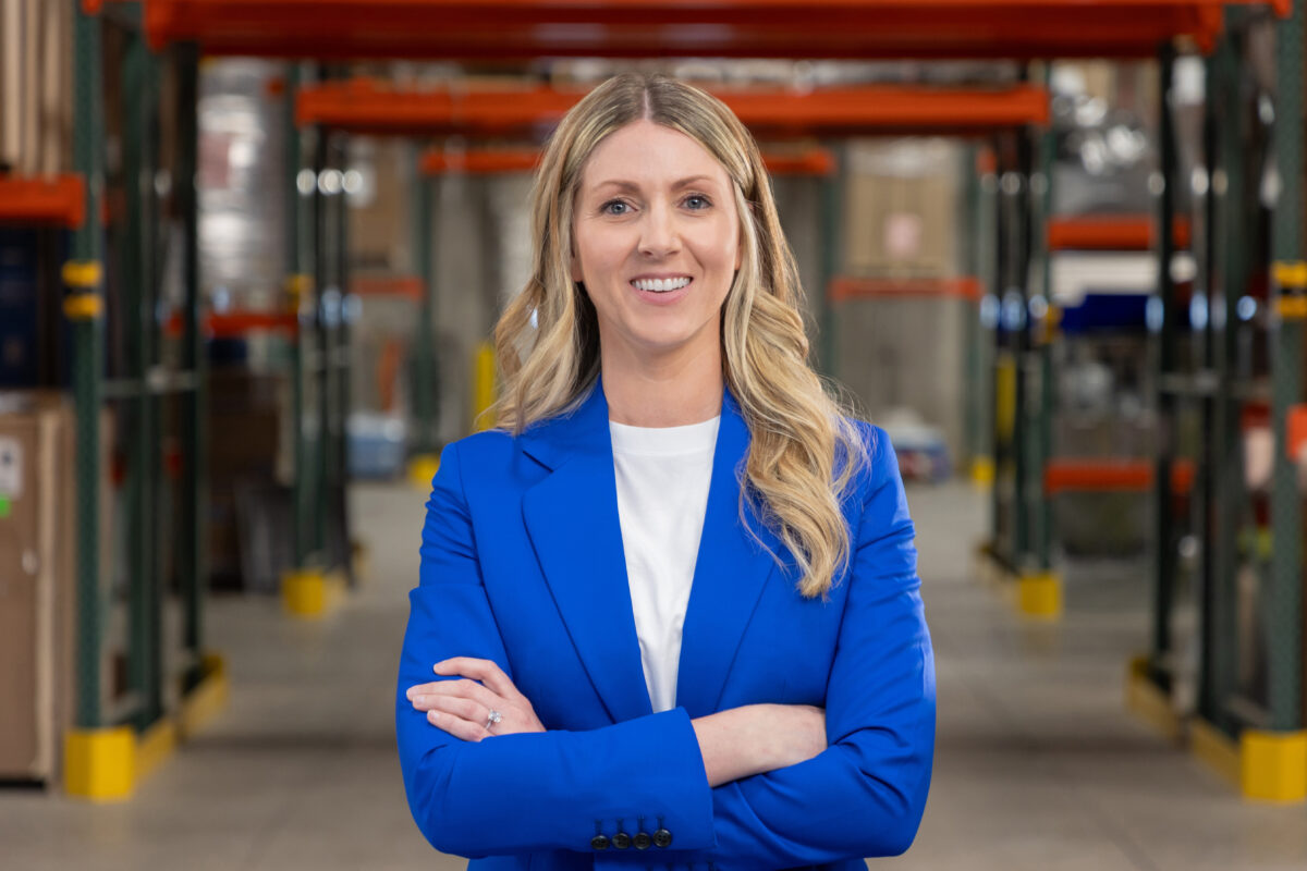 Smiling photo of Claire Ferrara, President of Standard Heating and Air Conditioning.