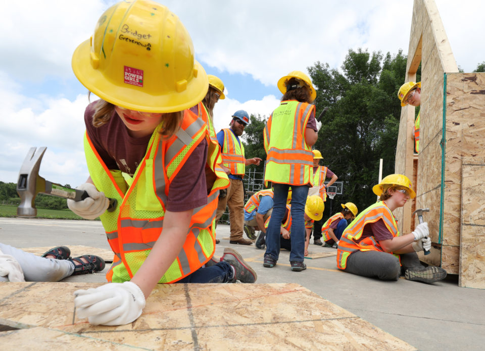 Power Girls build a Tiny House 06272018