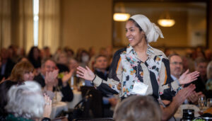 Sumeya Mohamed at the 2021 Kate Dunwoody Society luncheon