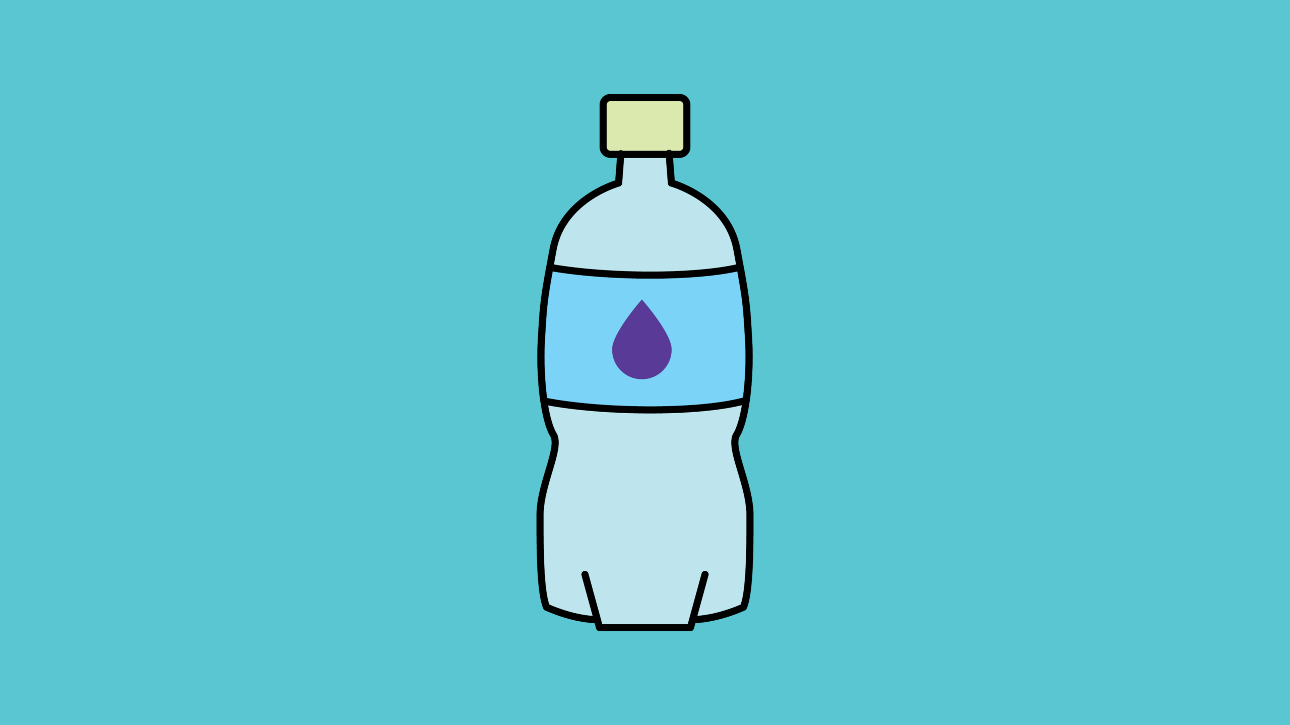 bottle of water